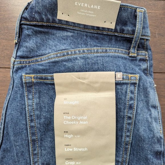 Everlane Denim - The Original Cheeky Jean 27 Crop